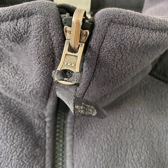 The North Face Blue Fleece Zip Up Jacket - Picture 8 of 16